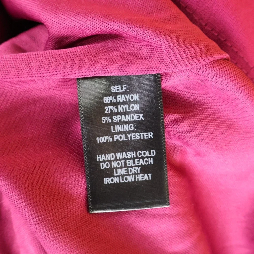 Lulu's Off The‎ Shoulder Dress Womens Size M Pink Stretch Fitted Lined Formal